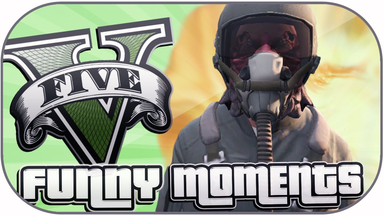 GTA 5 Funny Moments: Wildcat's Nose Whistle, R.I.P. Droid! (GTA V Online Flight School DLC)