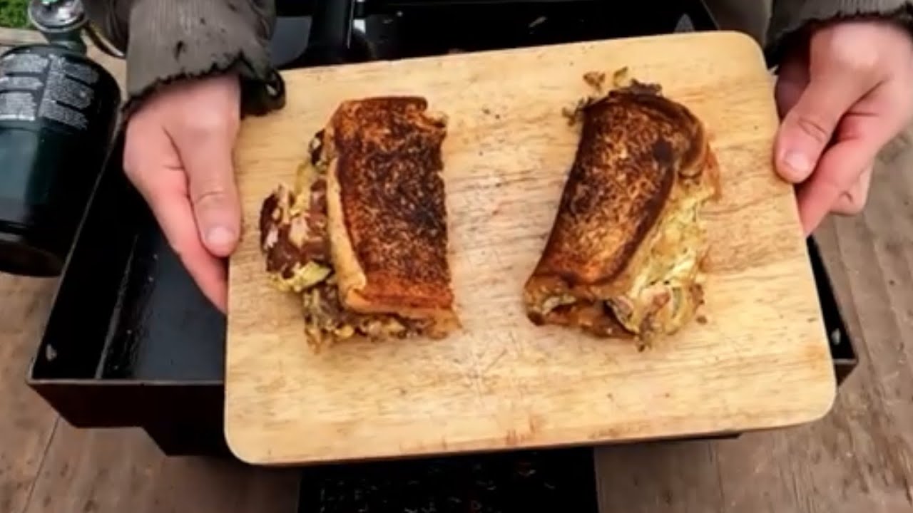 THIS HAM, EGG & CHEESE SANDWICH IS A WINNER | WITH THE BLACKSTONE GRIDDLE