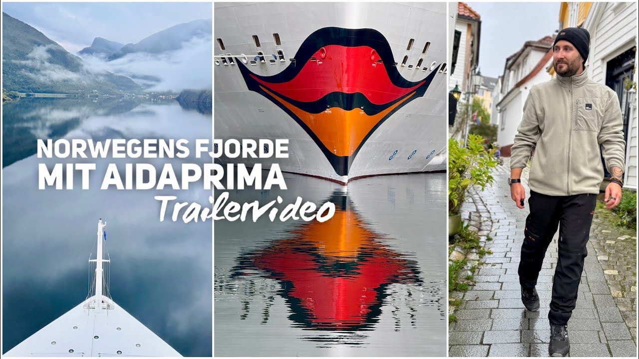 Norwegens Fjorde mit AIDAprima 2025