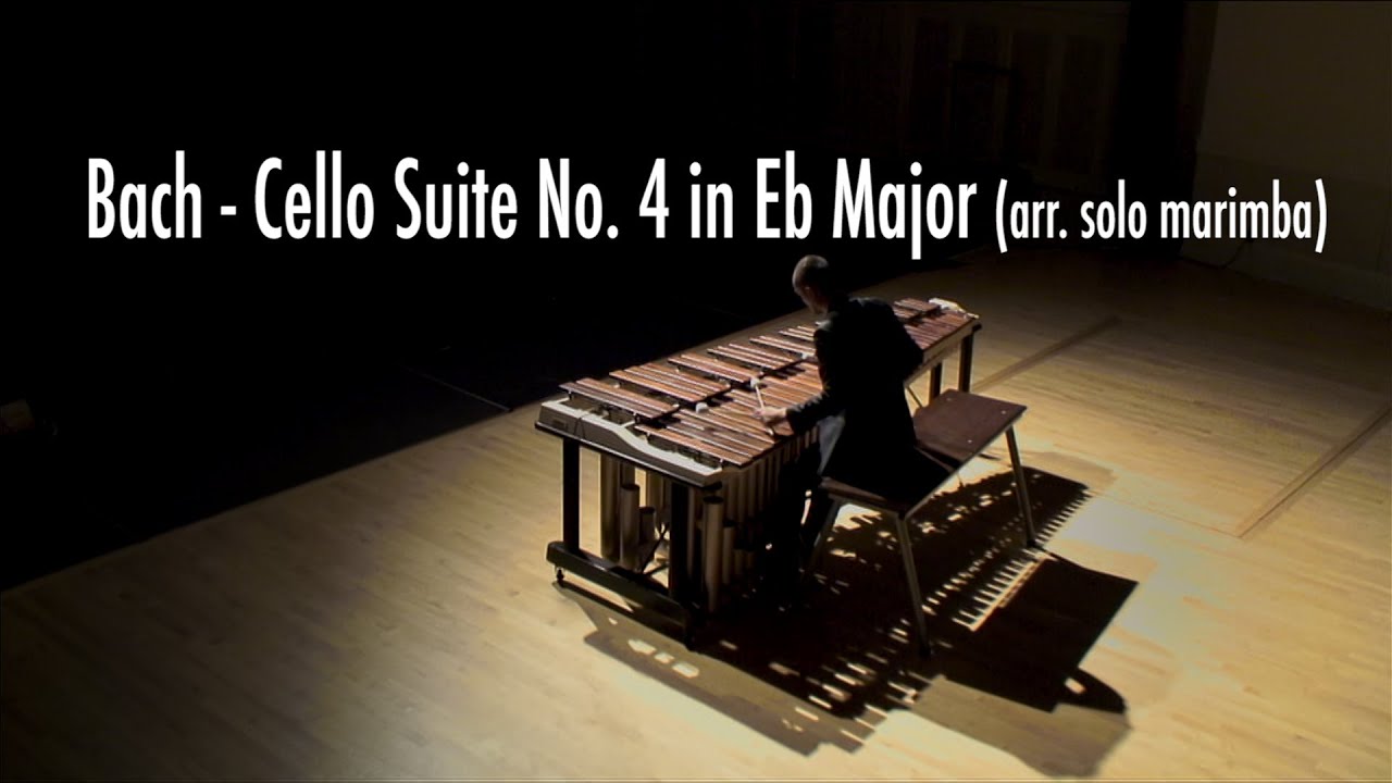 Pius Cheung: Bach/Cello Suite No. 4 in Eb Major (arr. marimba)