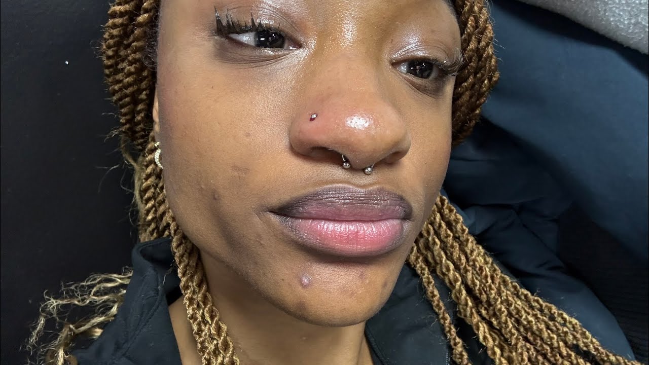 come with me & my sister to get pierced (again)