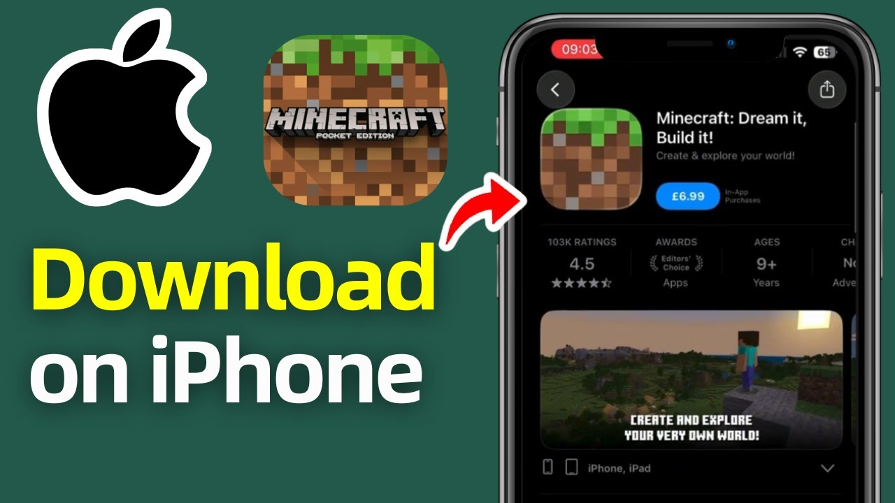 How To Download Minecraft On iPhone! (iOS 26)