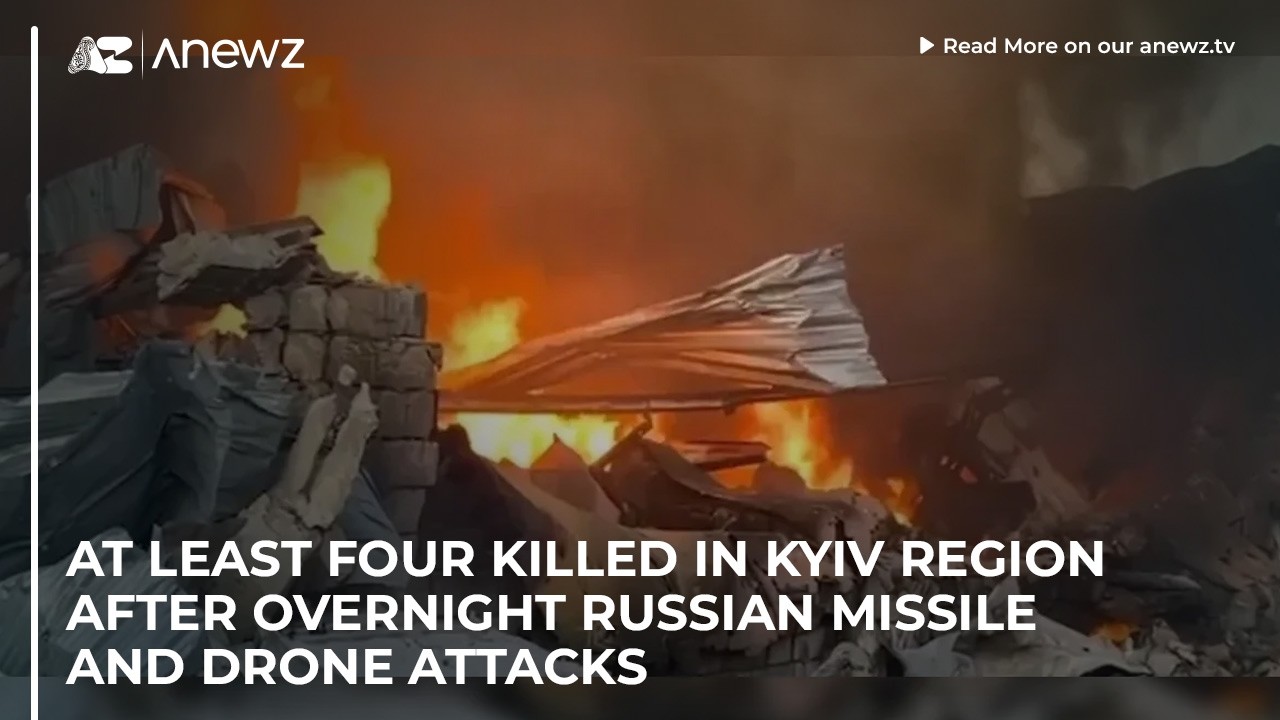 At least four killed in Kyiv region after overnight Russian missile and drone attacks