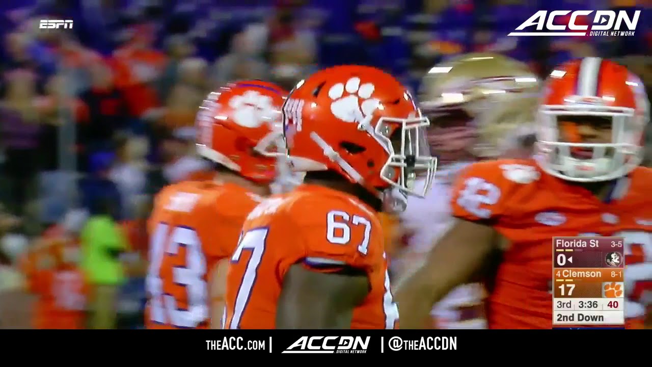 Florida State vs Clemson College Football Condensed Game 2017