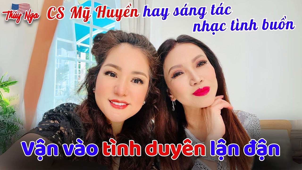 CS Mỹ Huyền hay sáng tác nhạc tình buồn, vận vào tình duyên lận đận