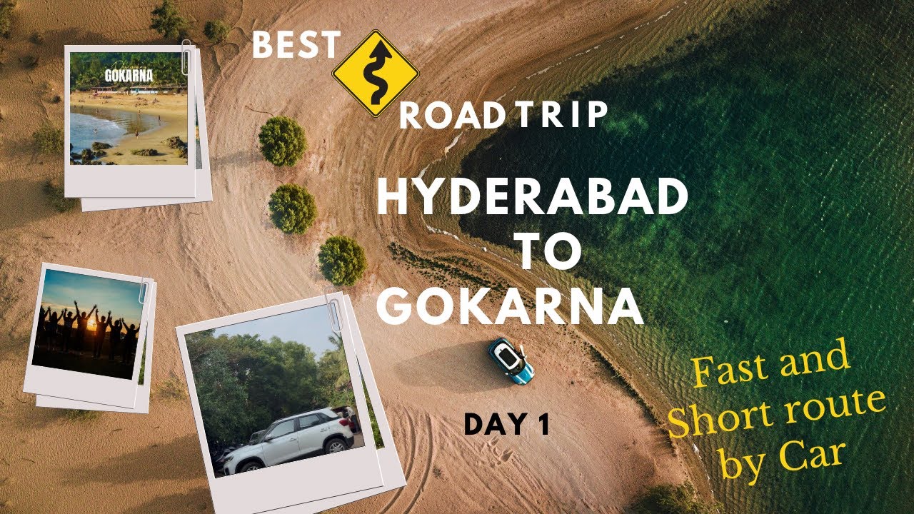 Hyderabad to Gokarna Road trip by car | #Hyderabad to #Gokarna best route | Hyderabad to #hubballi