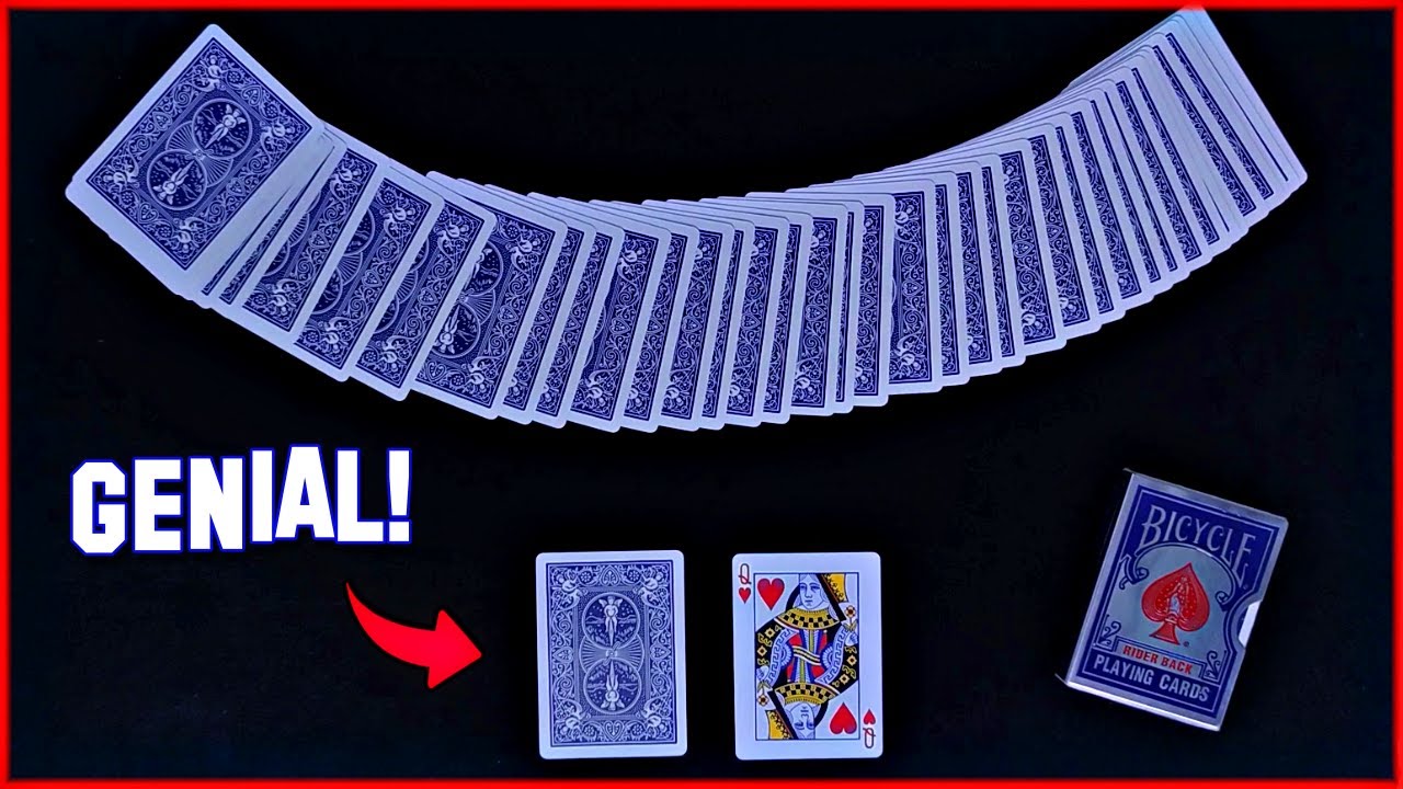 (TUTORIAL) Mágica com Baralho Simplesmente Genial!