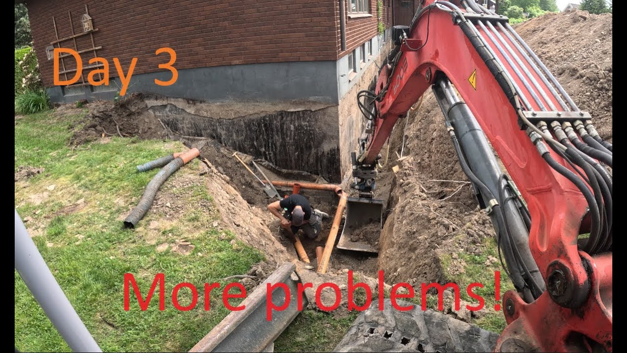 Day 3, draining a water damaged basement. Informative Timelapse