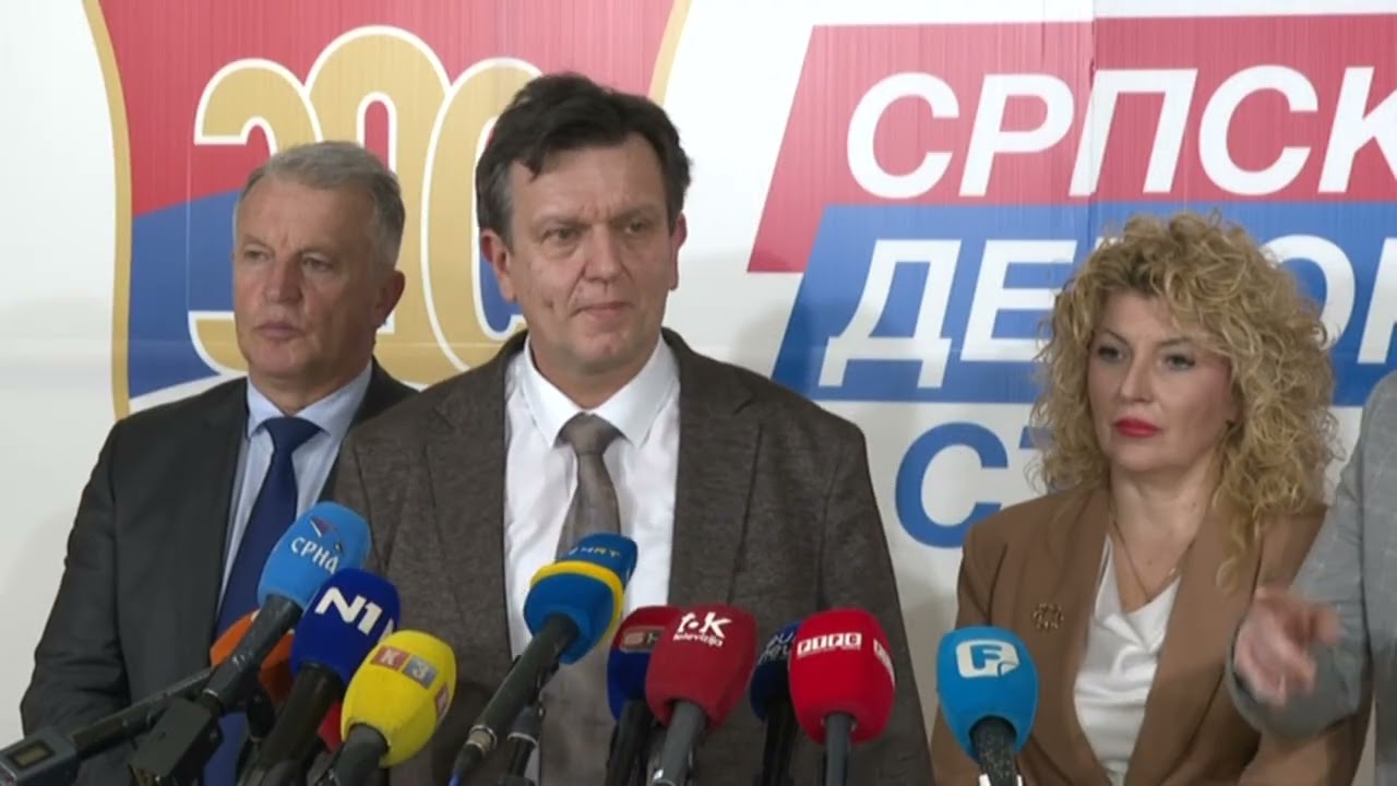 SDS priznao poraz; Blanuša: Za Srpsku dobro što je dobila predsjednika