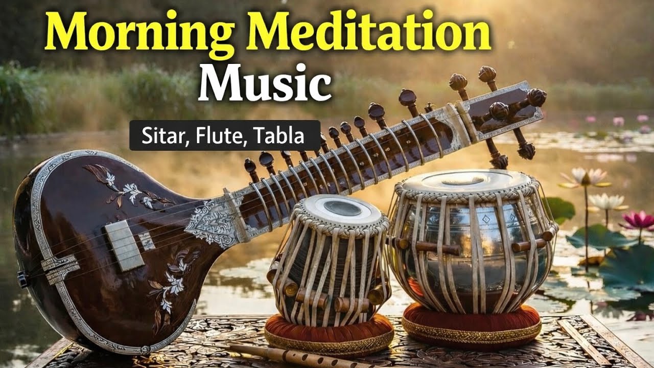 Meditation Music | Indian Classical Raagas for Relaxation & Inner Peace | Flute, Sitar, Tabla