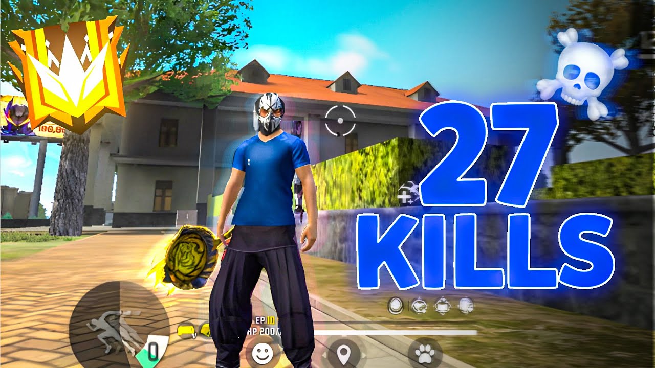 KILLER X2 Solo Vs Squad Only Headshots 27 Kills In Master Lobby ☠️|| Best Br Player ?❤️🥷🥷🥷