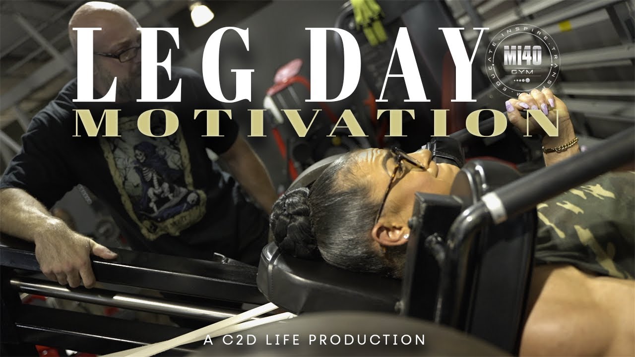 LEGS DAY  MOTIVATION | MI40 | RACHEL DANIELS