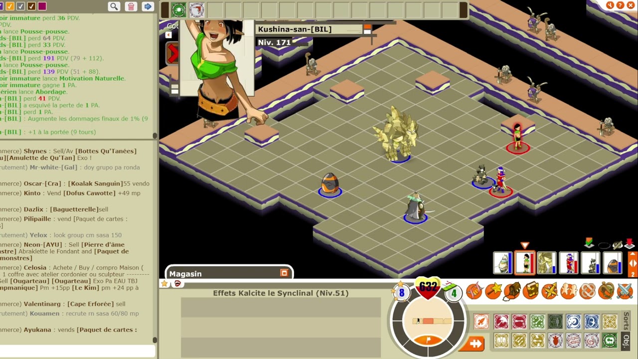 DOFUS – Gladiatrool Salle 2 (Duo Crâ/Crâ)