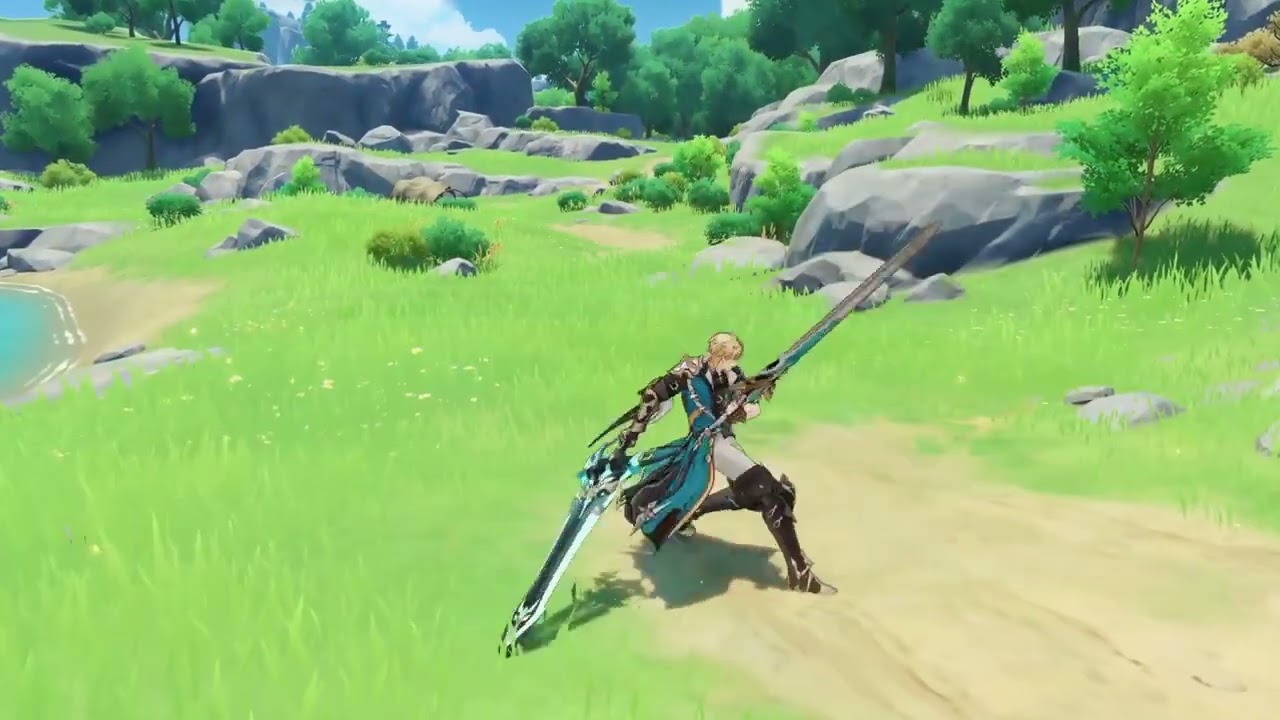 Varka gameplay animations 