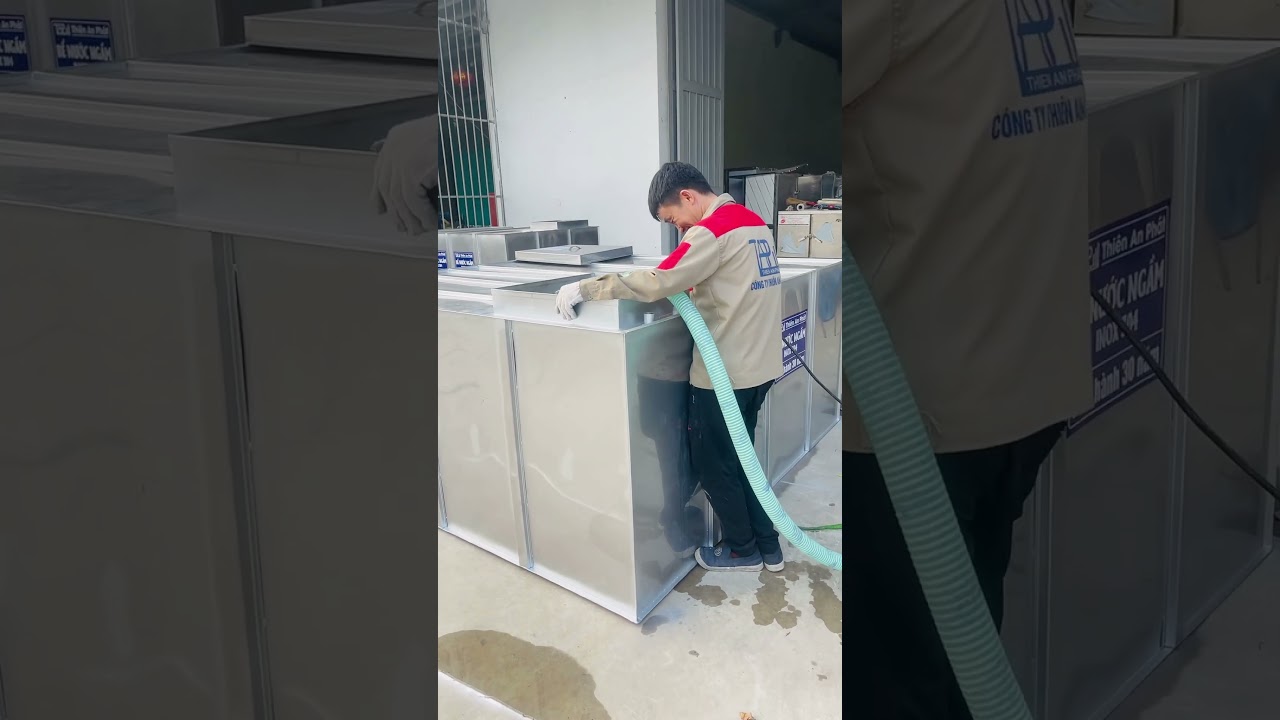 Test hàng chuyển khách yêu bể nước ngầm 6000L. Cảm ơn sự ủng hộ của các bác cho Thiên An Phát.
