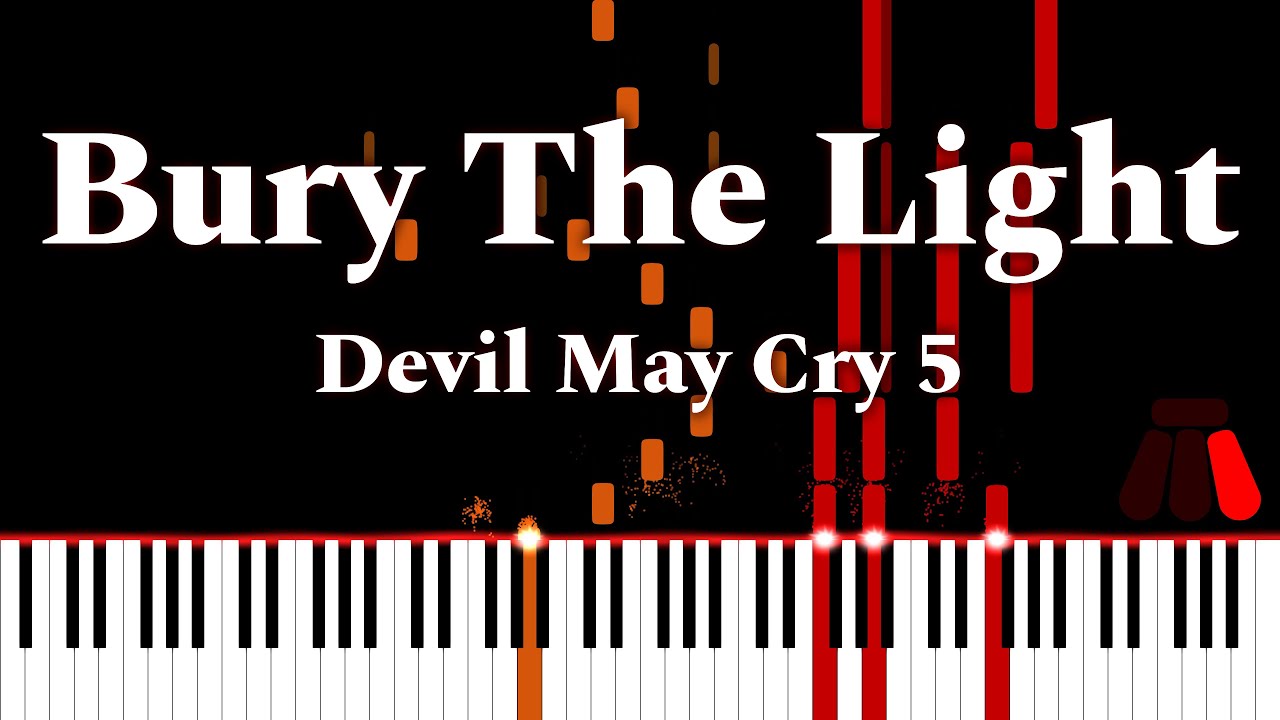 Devil May Cry 5 - Bury the Light (Vergil's Theme) | Piano Cover / Tutorial (4k)