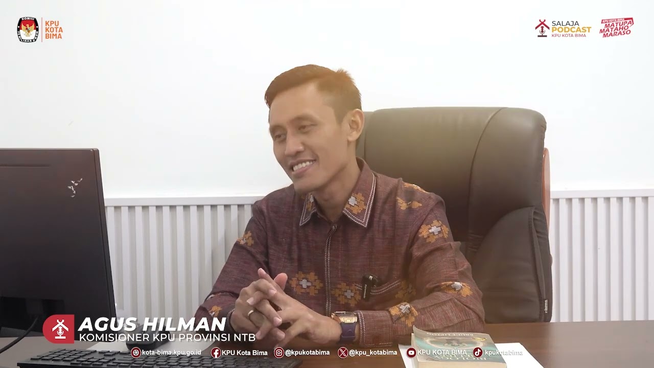 Peresmian SALAJA Podcast KPU Kota Bima 🎙️✨