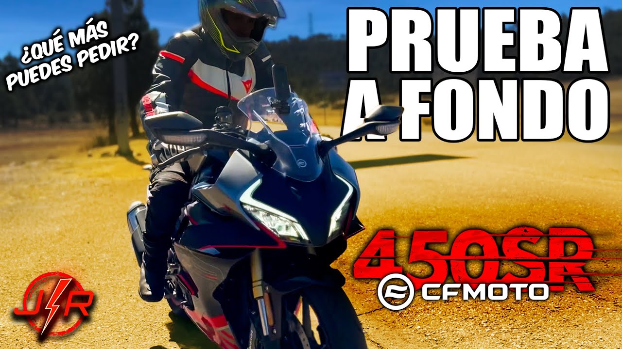 CFMOTO 450SR tremenda DEPORTIVA! || JohnRides Review Opini&oacute;n