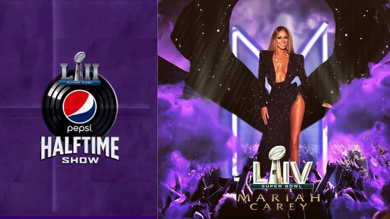 Halftime show mariah carey Súper bowl 2022 (concept) nfl