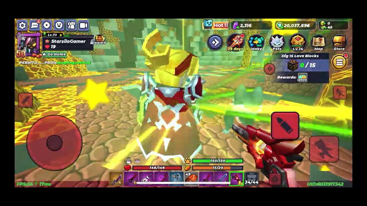 Hunting Bosses and players