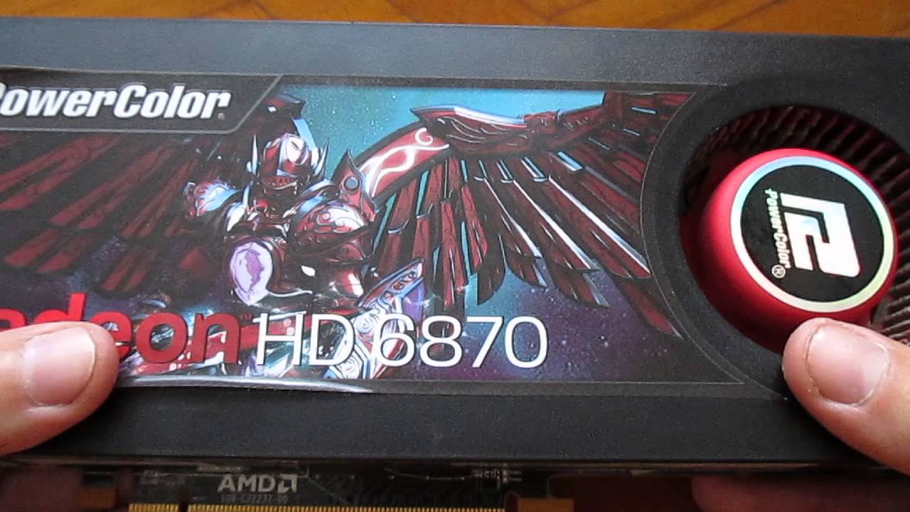 Обзор видеокарты PowerColor RADEON HD6870 1Gb 256 бит