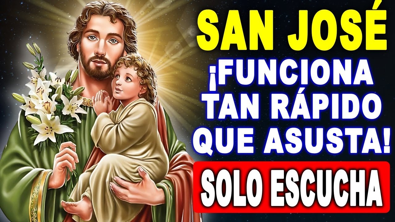 🔴 SAN JOSÉ ACTÚA AHORA  MILAGRO URGENTE EN LAS PRÓXIMAS HORAS