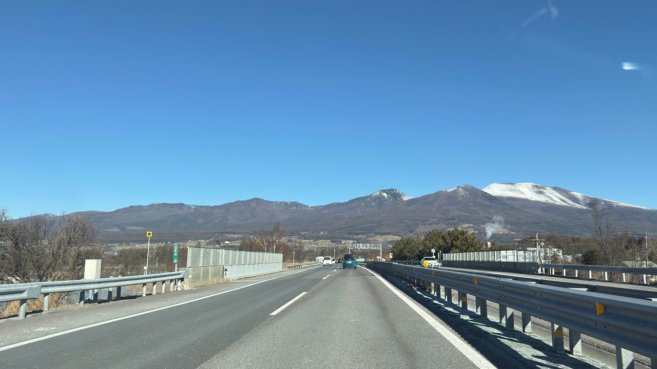 【車載配信】菅平高原スキー場へ　ライブカメラ