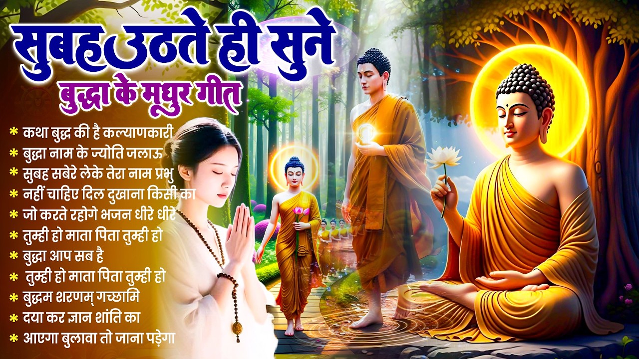 ☸️करुणा के सागर भगवान बुद्ध की कृपा बरसेगी सुबह उठते ही रोज़ सुनें ये भजन ~ Best Dhamma Geet #buddha