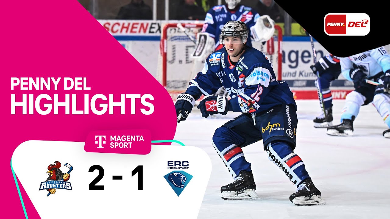Iserlohn Roosters - ERC Ingolstadt | Highlights PENNY DEL 22/23