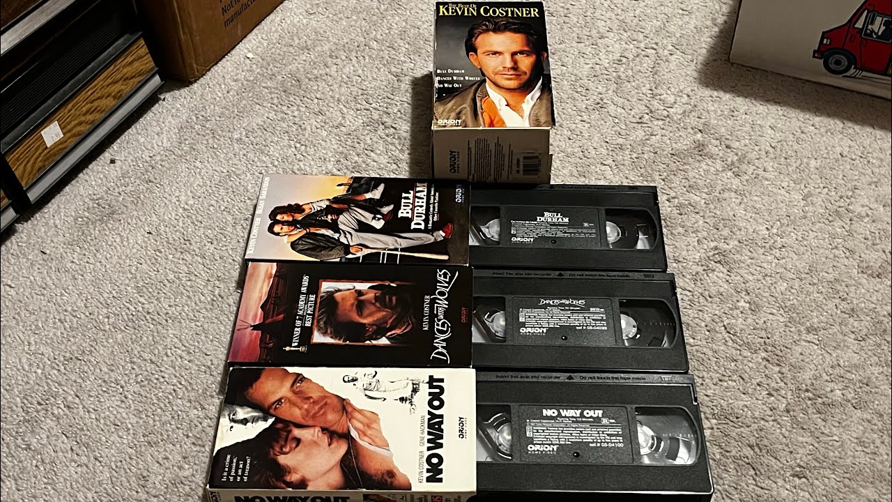 РЕДКИЙ ТРОЙНОЙ СЕРИАЛ домашнего видео Orion! (На VHS-боксе, который я купил в 2019 году)