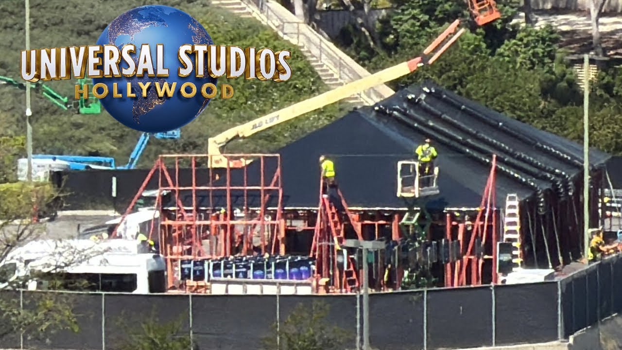 Universal Studios Hollywood Updates - Major HHN Construction & Fan Fest Merch Dropped