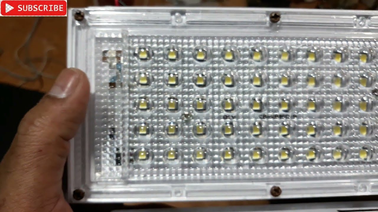 Waterproof LED Flood Light Unboxing & Testing // LED Brisk light // The technoboy