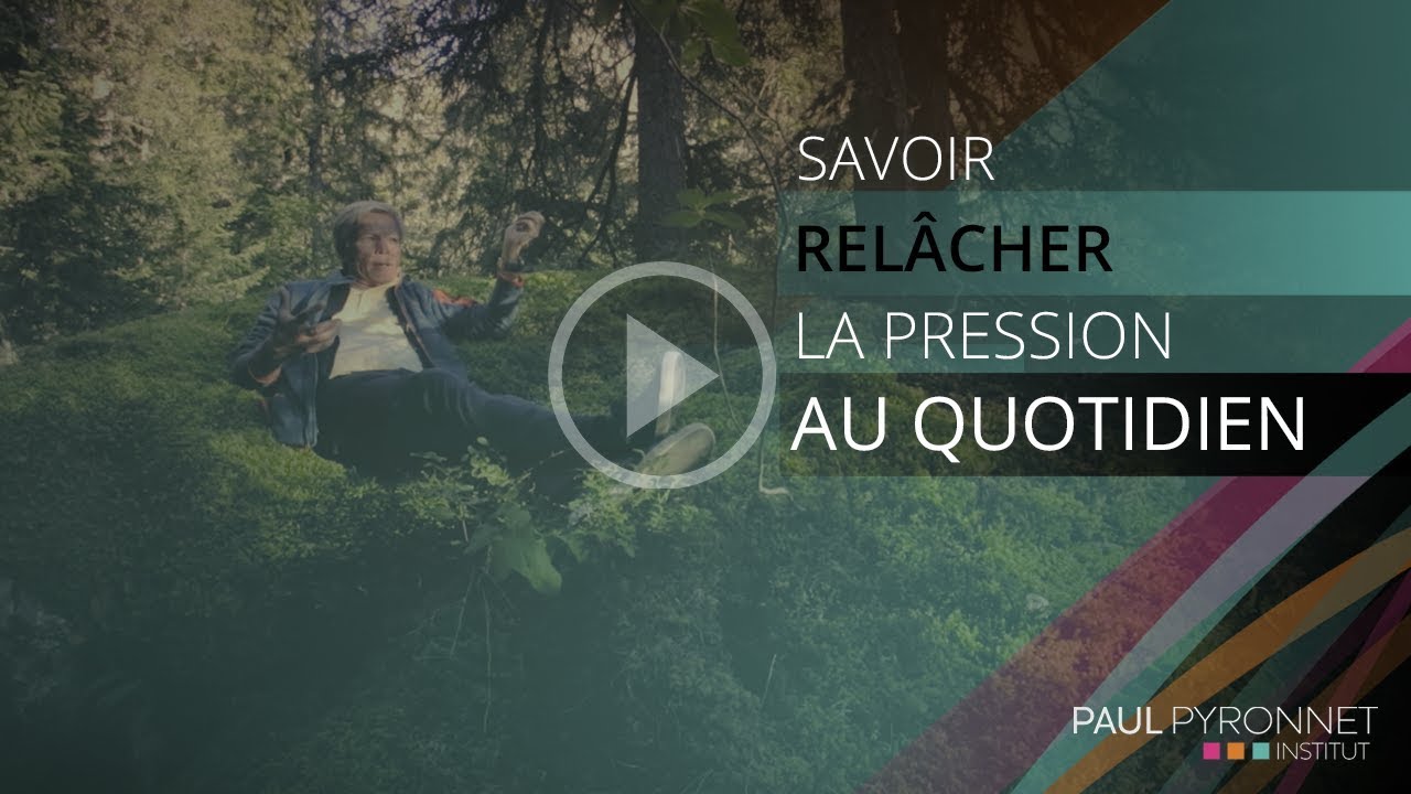 Savoir rel&acirc;cher la pression au quotidien