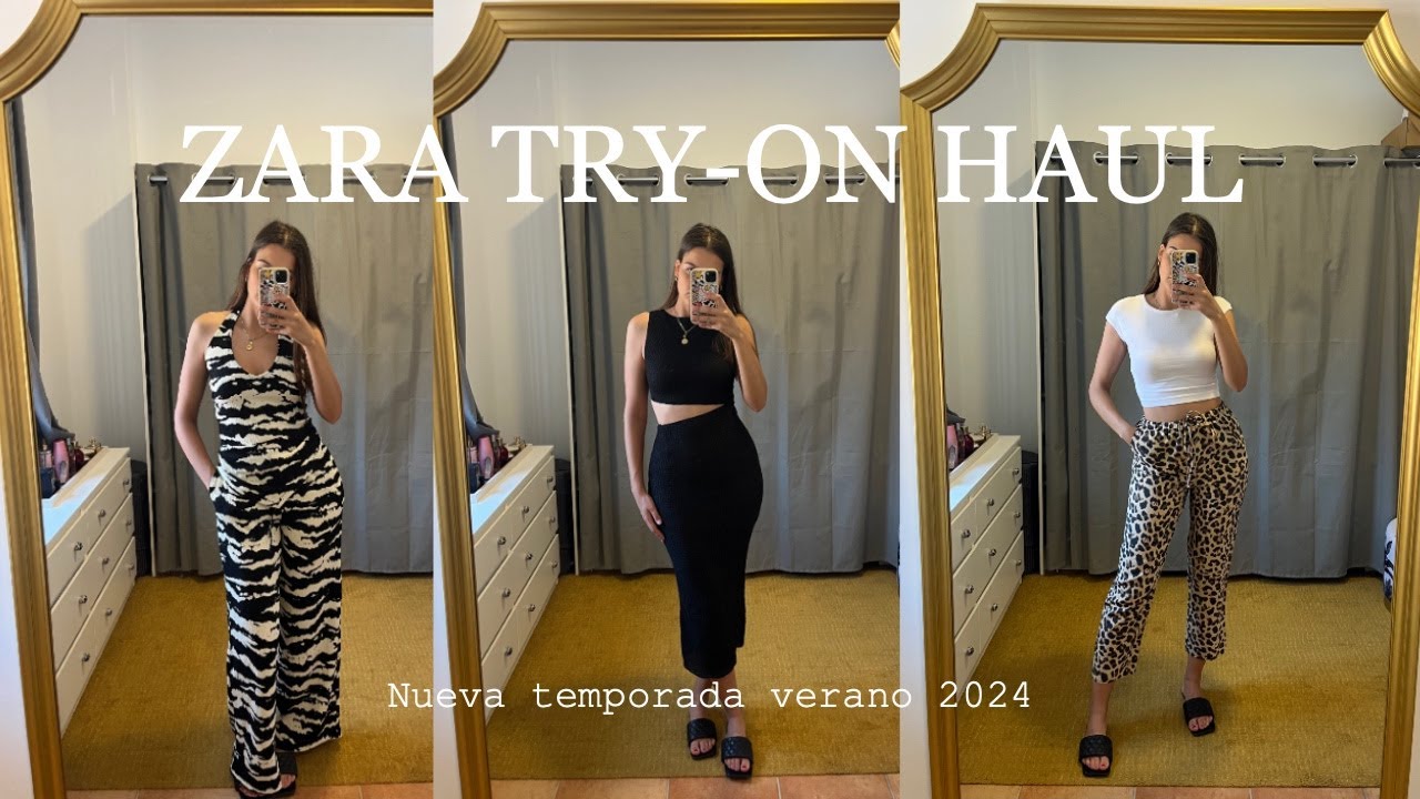 Zara try-on haul || Compras nueva temporada zara verano 2024
