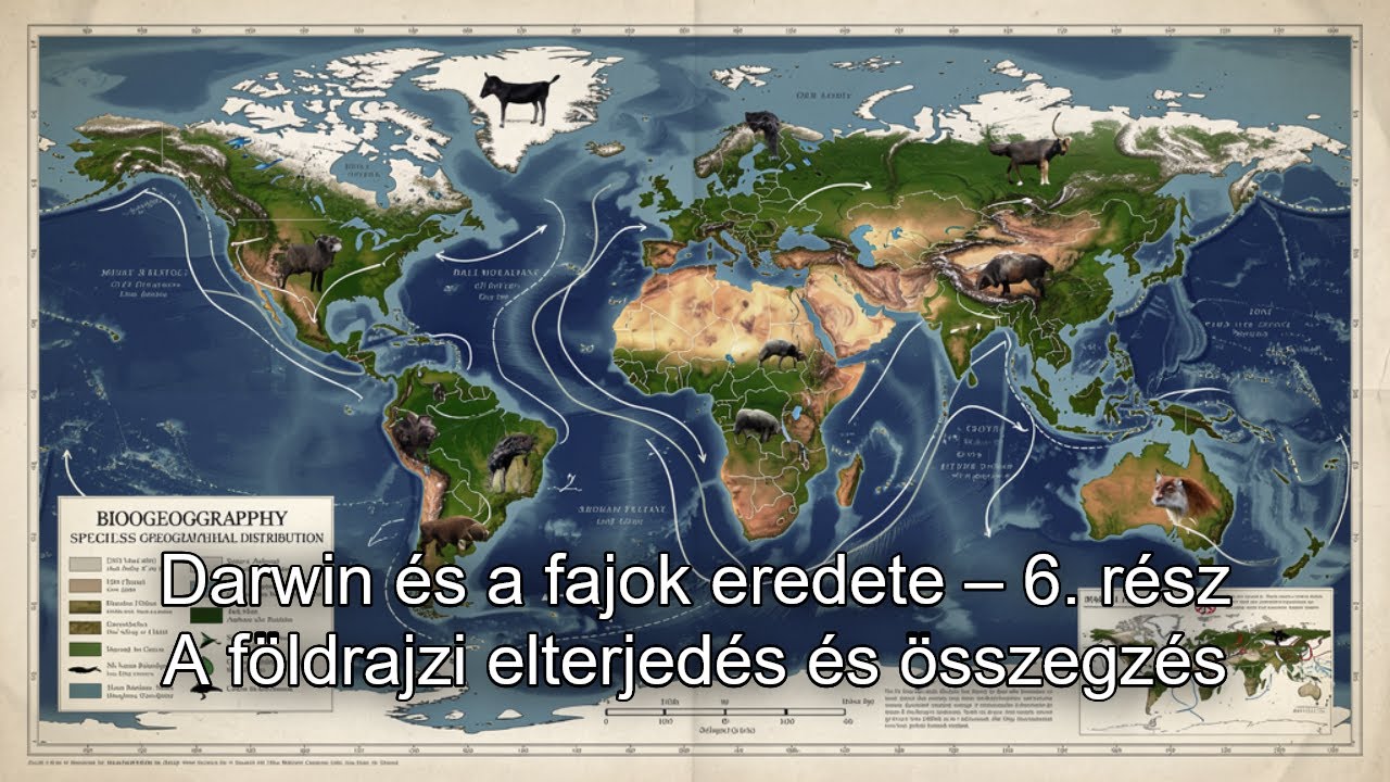 Darwin és a fajok eredete – 6. rész – A földrajzi elterjedés és összegzés