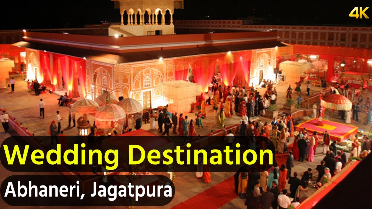 Abhaneri, Jagatpura-Jaipur ( A Heritage Wedding Destination ) Tour | All in City | 4K