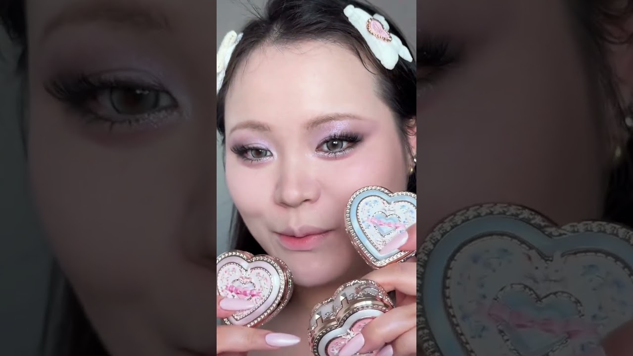 New eyeshadow application method Spring dream nuclear feeling little smoky #Makeup record#