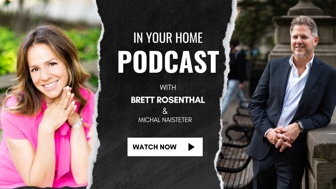 In Your Home Podcast Season 2 Episode 4 Philadelphia Matchmaker Michal and Realtor Brett Rosenthal