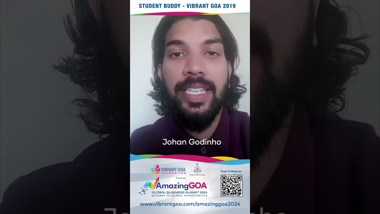 How Vibrant Goa Summit 2019 Opened Global Doors for Johan Godinho | Engineering Success Story
