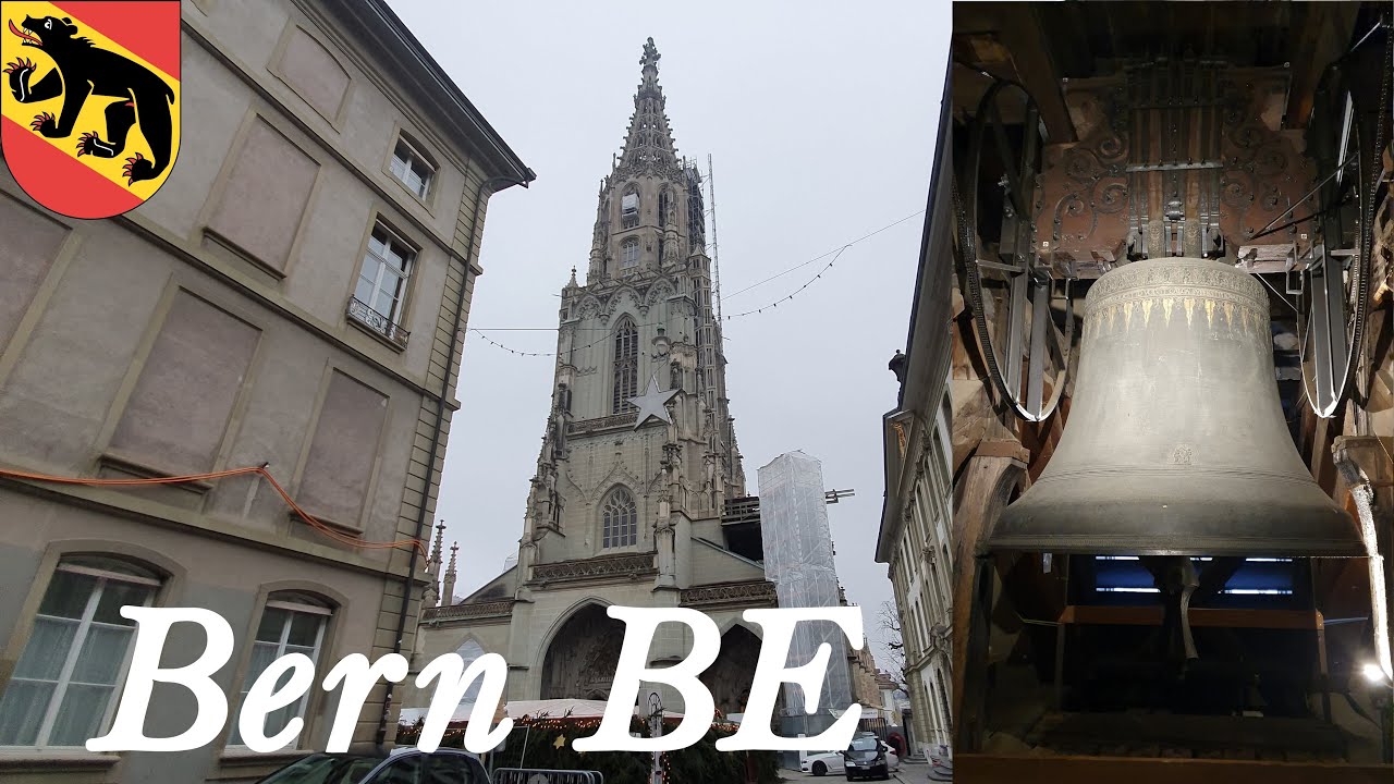 Bern (CH - BE) Grosse Glocke (e°) des Münster St. Vinzenz