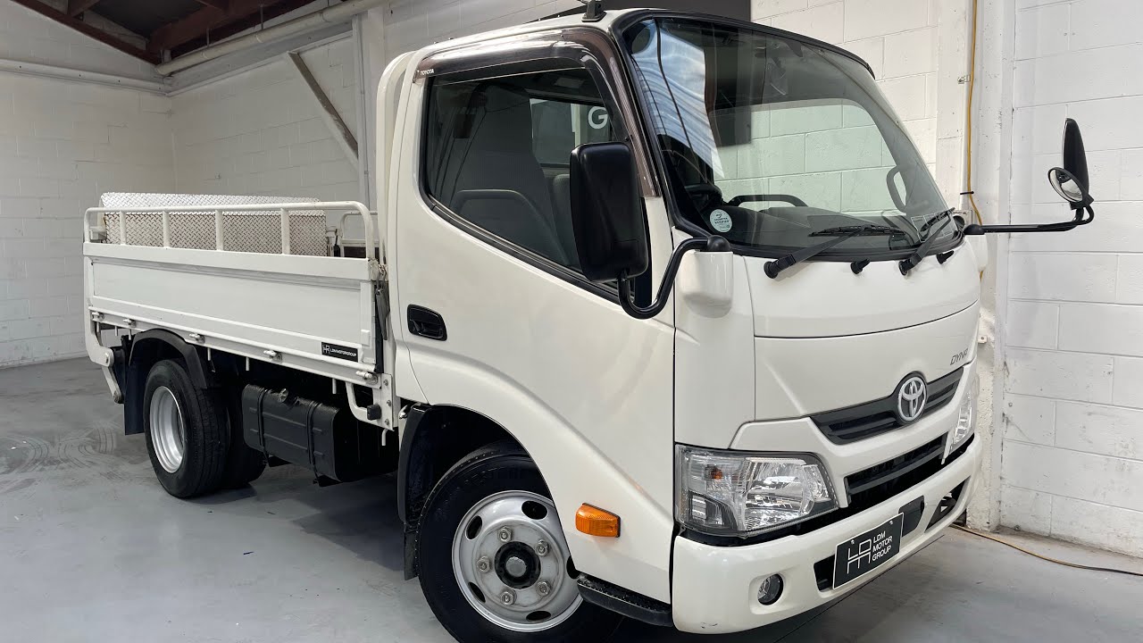 2017 Toyota Dyna Tail Lift, 178,000km, 4000cc Turbo Diesel, 5 Speed Manual, Come View Today!