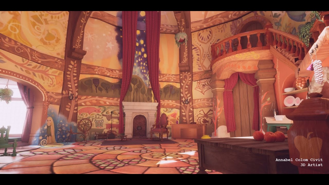 Tangled Tower Interior