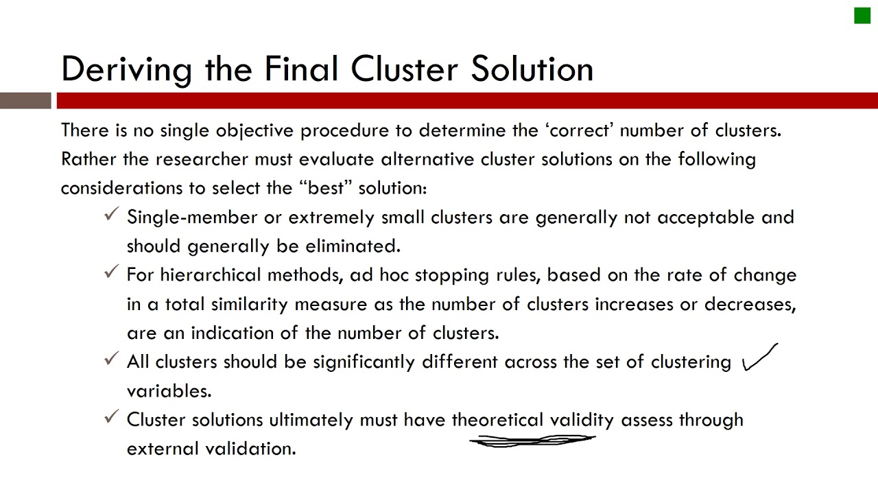 6 4 Cluster Interpretation and Validation