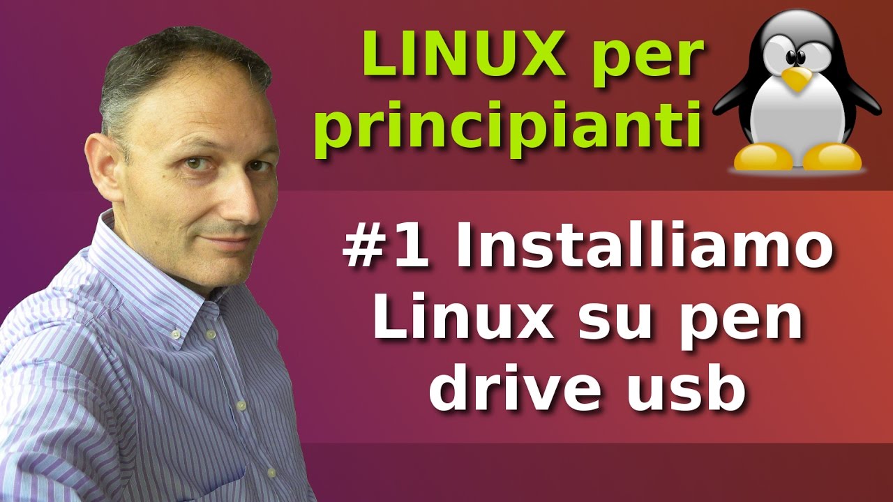 #1 Installare Linux live su pen drive - Proviamo Linux con Daniele - Ass. Culturale Maggiolina