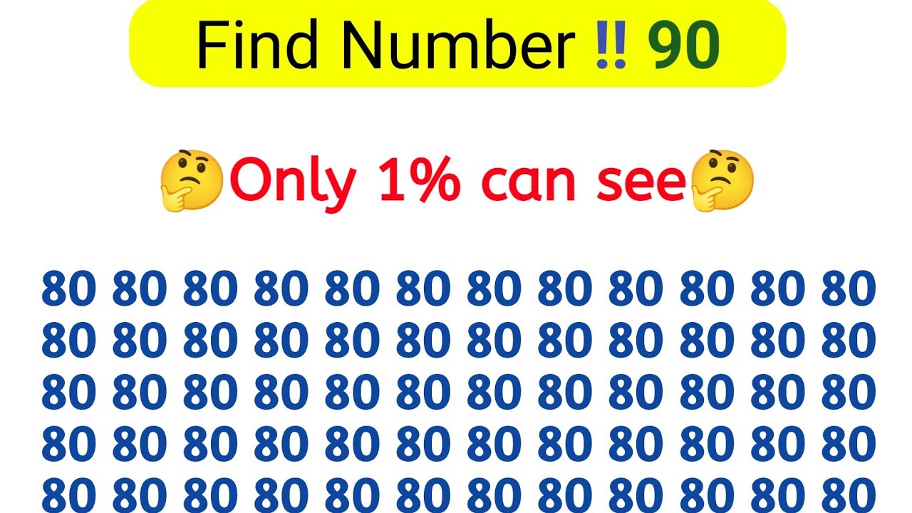 Find 👉 90 | IQ Puzzle | Brain Test #iqtest #iqchallenge #iq #ias #ssc #puzzle