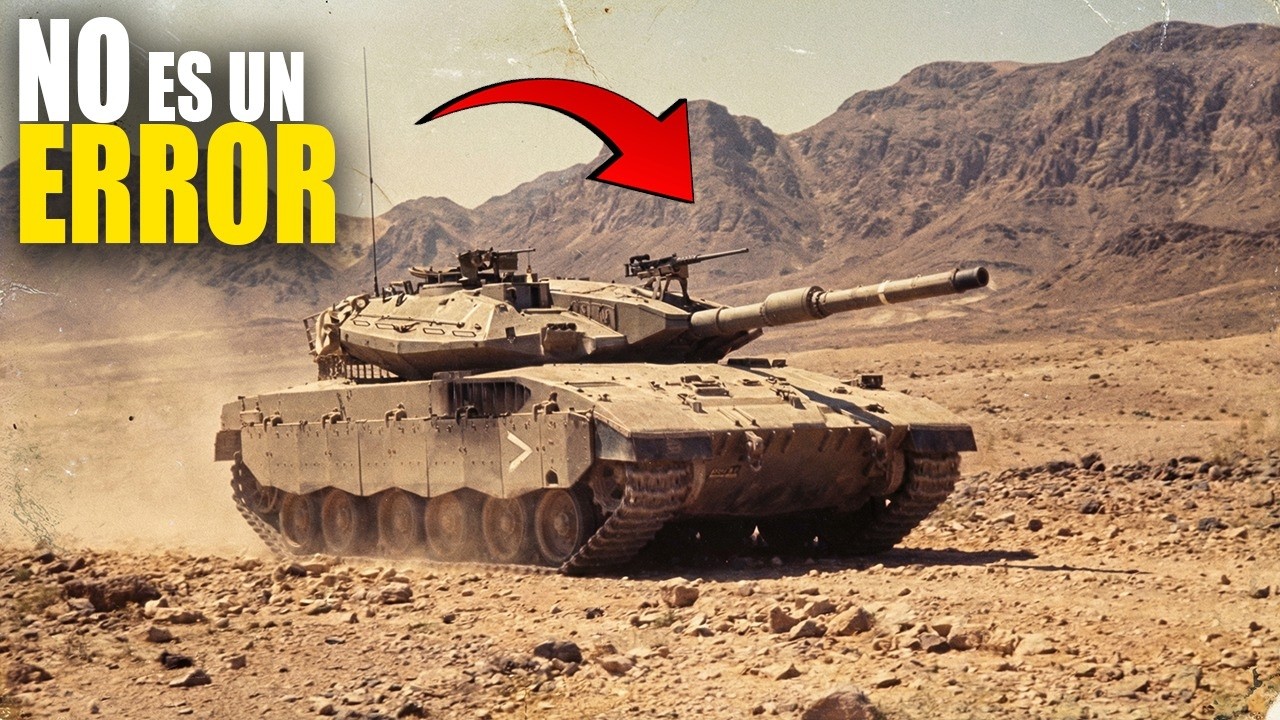Israel creó este tanque porque no podía perder a sus soldados