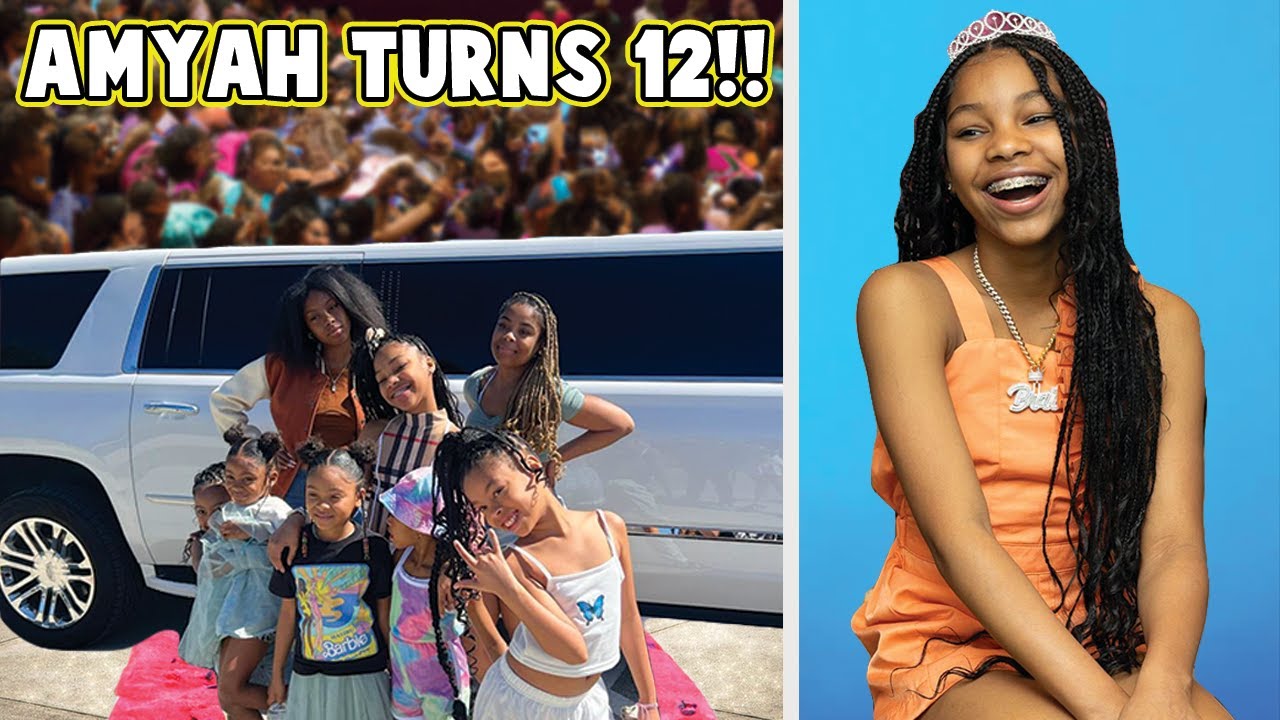 Amyah's 12th Birthday SURPRISE!! *emotional*