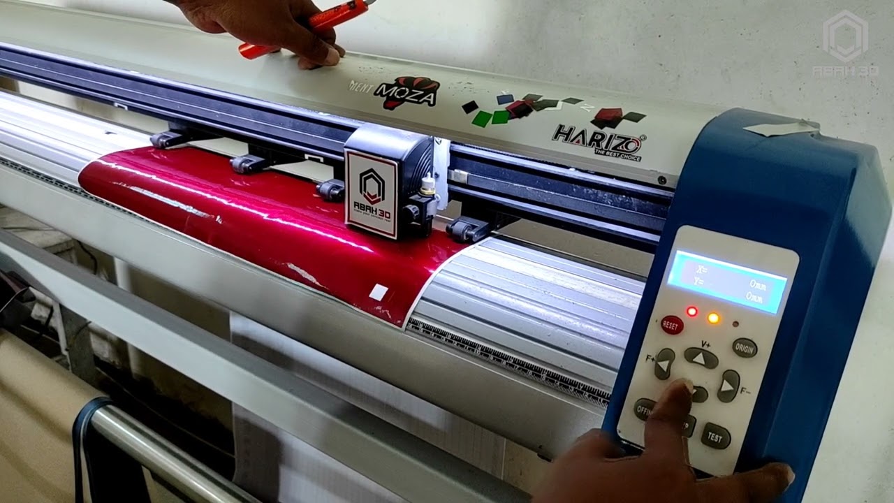 Cara Menggunakan Mesin Cutting Sticker | Bang Hamdan