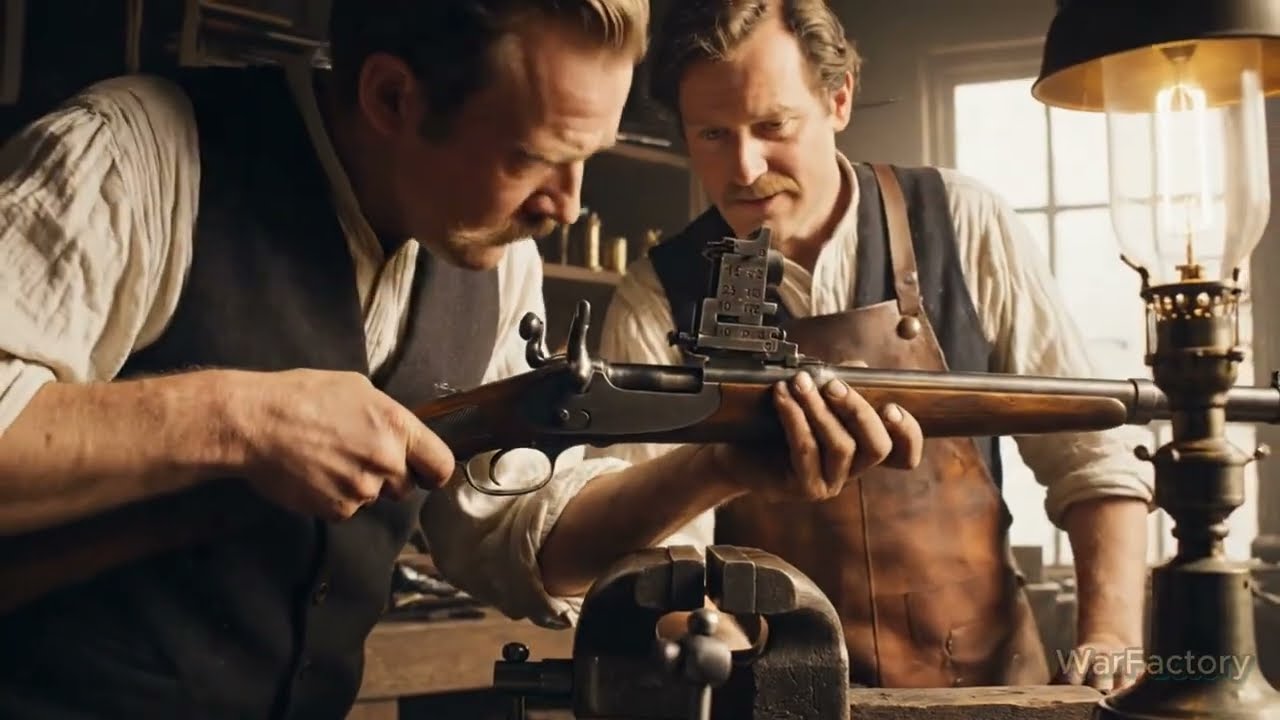 Inside the French Lebel 1886 Rifle Factory ( 1890s )  | Full Production Process