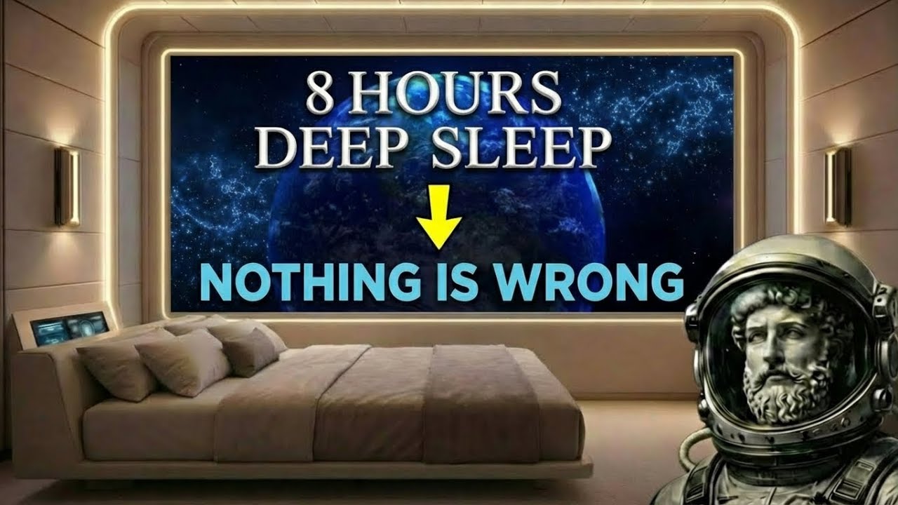 8 Hours Deep Sleep &ndash; Nothing Is Wrong Right Now | Stoic Release for Overthinking Minds